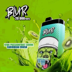 Blur 2in1 Kiwi Passionfruit Guava - Caribbean Crush (10Stuks)